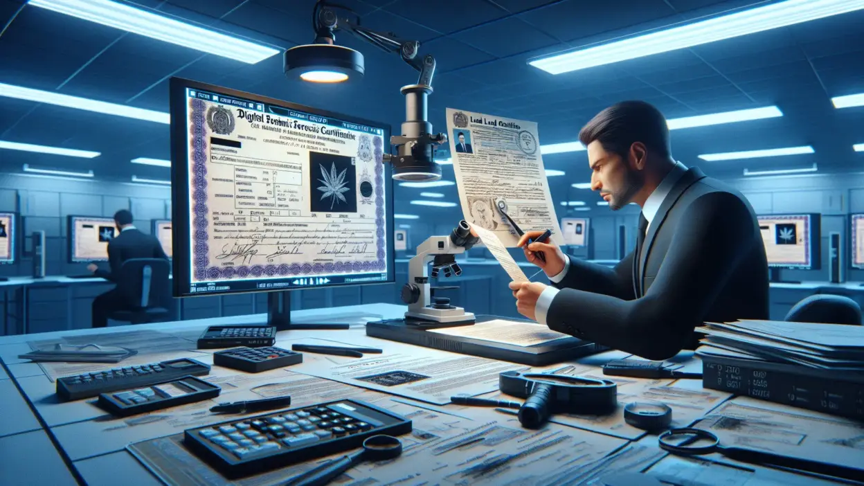 Analisis Forensik Digital Bongkar Modus Sertifikat Tanah Palsu Modern - Audit Forensik Dokumen