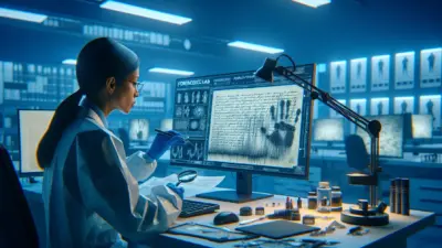 Gelombang Analisis Tinta Forensik: Tren Baru Bongkar Pemalsuan - Audit Forensik & Verifikasi Dokumen