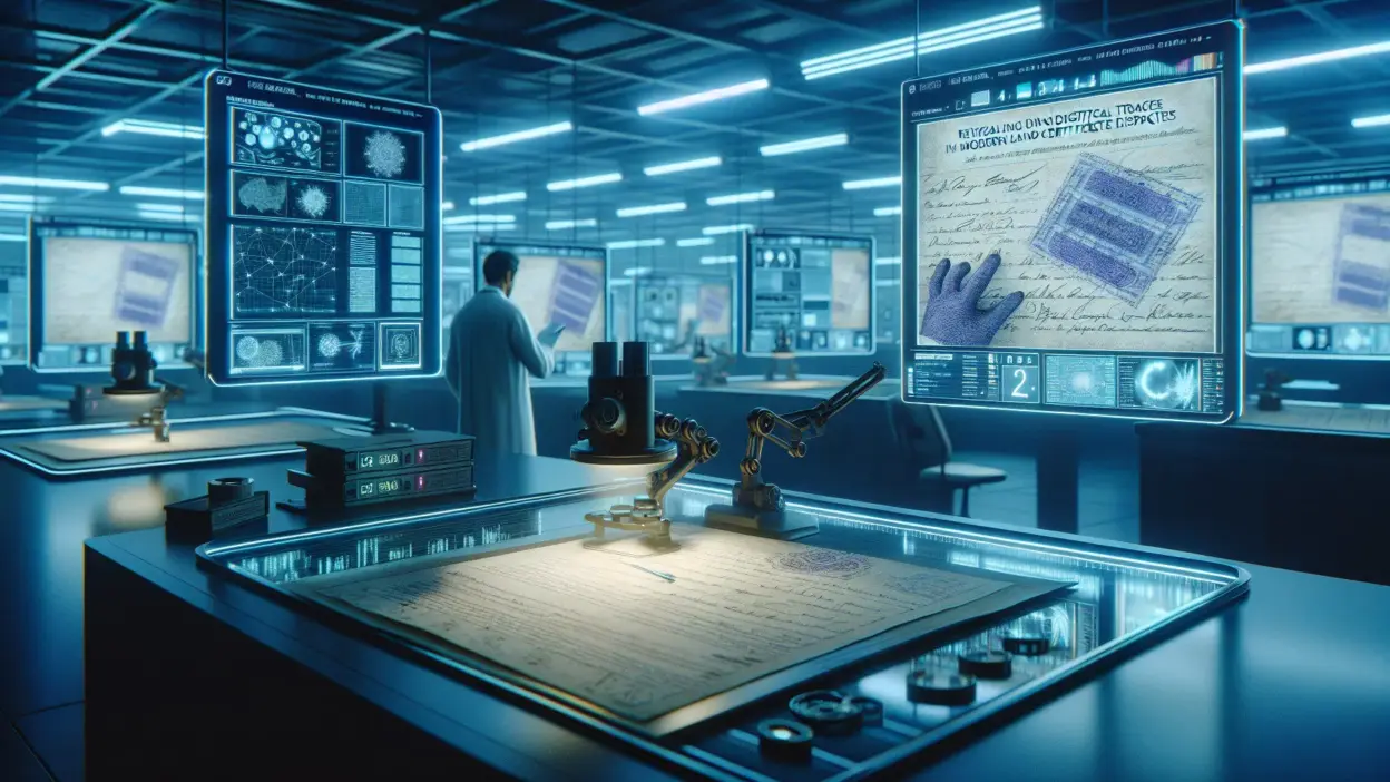 Jejak Digital dalam Sengketa Sertifikat Tanah: Forensik & Fakta - Audit Forensik Dokumen