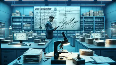 Strategi Forensik Grafonomi Bongkar Pemalsuan Tanda Tangan Sertifikat Tanah - Audit Forensik Dokumen