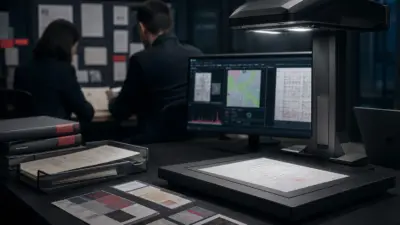 Pemeriksa ahli melakukan analisis forensik dokumen adalah pada kontrak dan tanda tangan