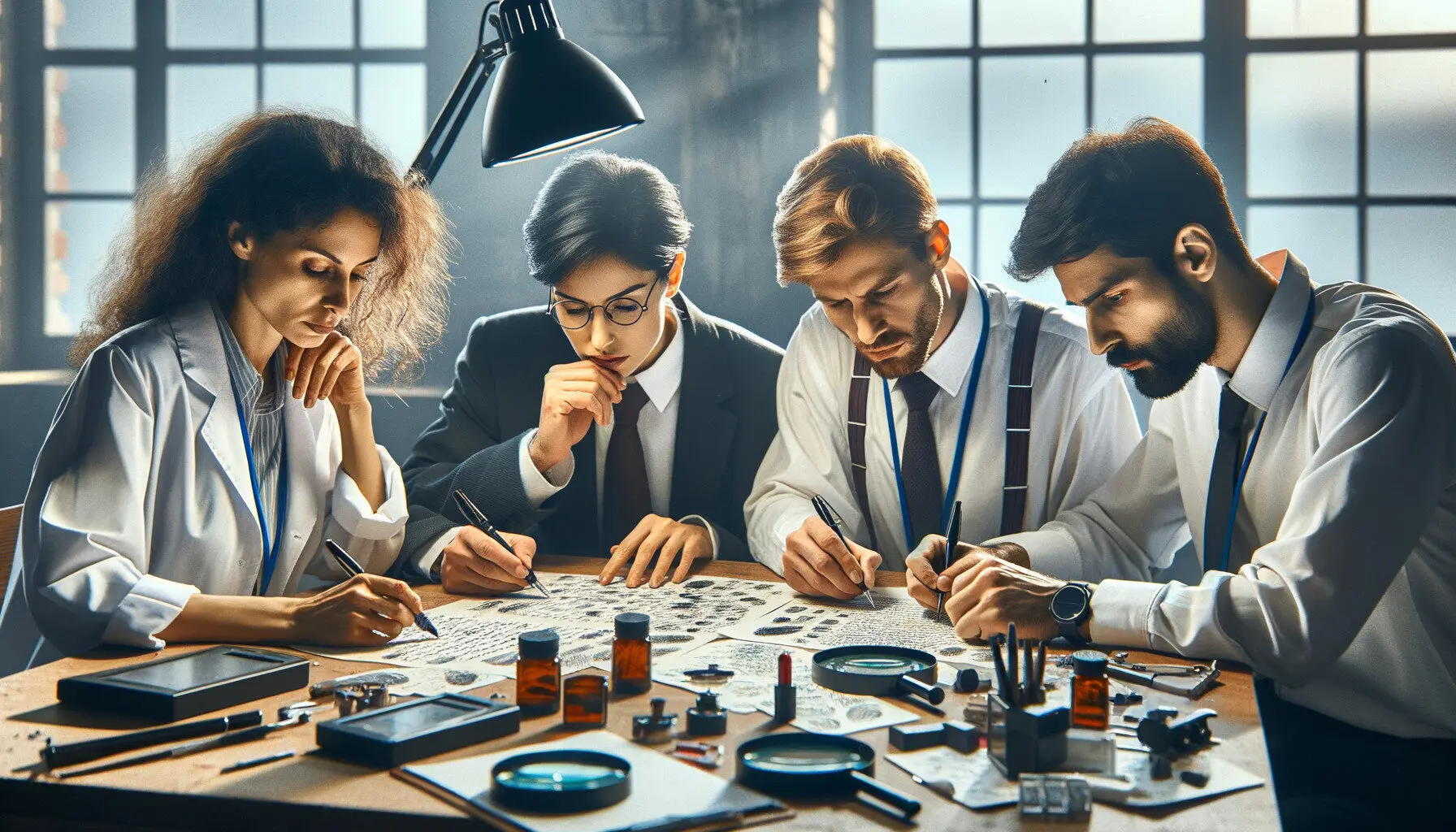 Menentukan Urutan Penulisan dalam Forensik Dokumen