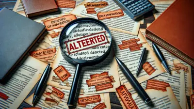 Photo Deteksi Tulisan yang Diubah