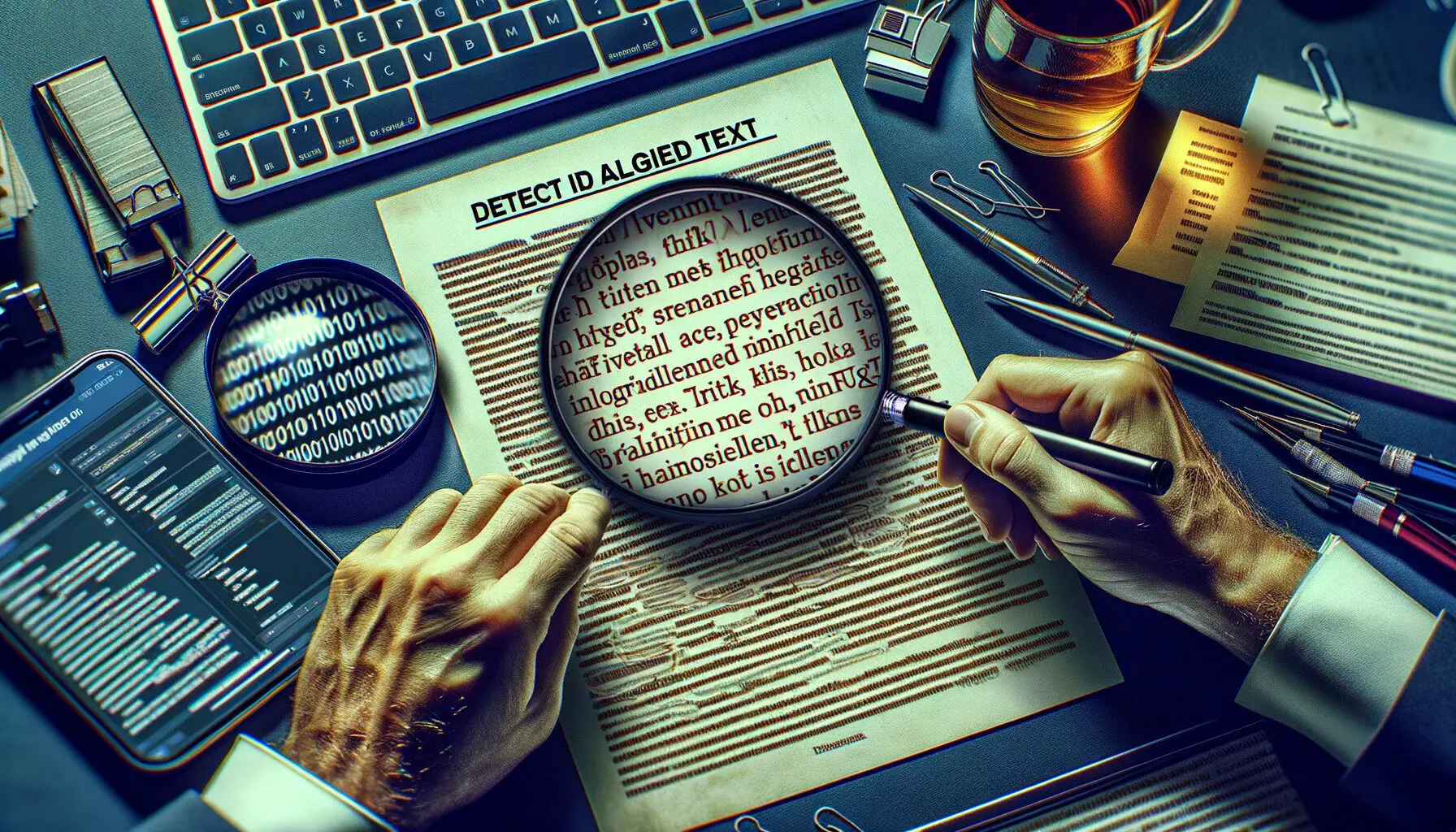 Photo Deteksi Tulisan yang Diubah